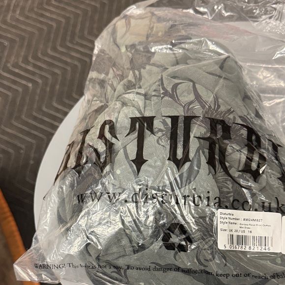 Disturbia Dark Gray Moonlit Dress - Picture 7 of 7